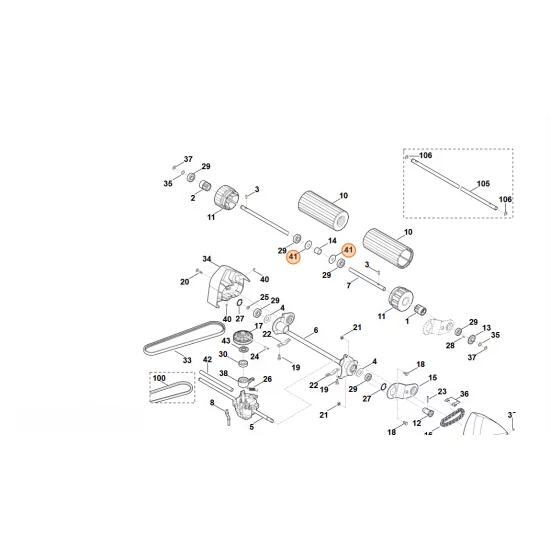 STIHL   Podkładka 6340 704 1100